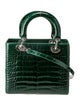 Christian Dior Crocodile Lady Dior Medium