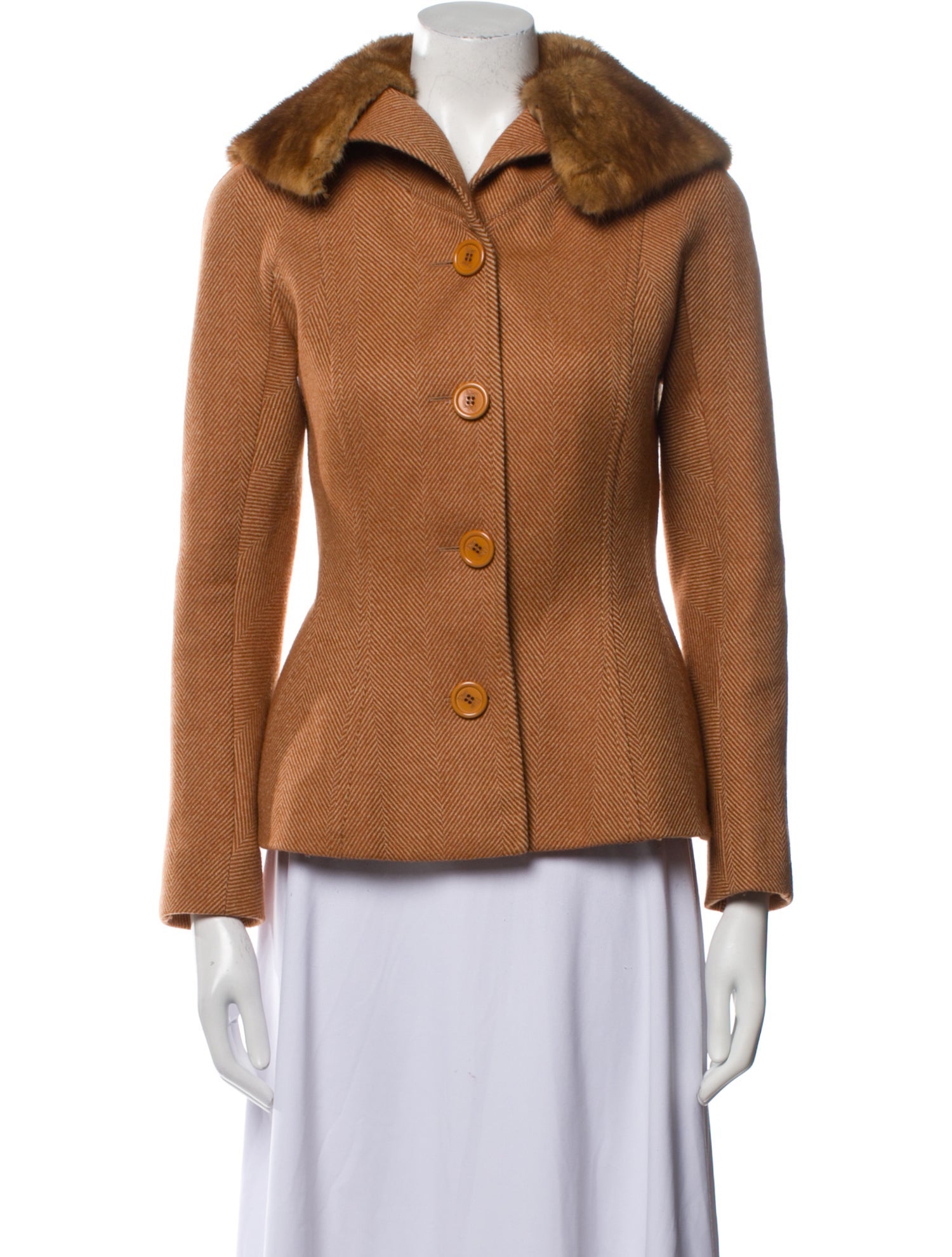 Christian Dior Vintage 2005 Fur Jacket