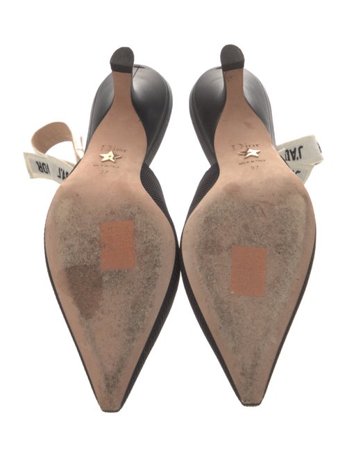 Christian Dior Bow Accents Slingback Pumps