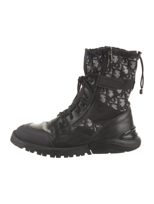 DIOR MEN Rubber Printed Rain Boots