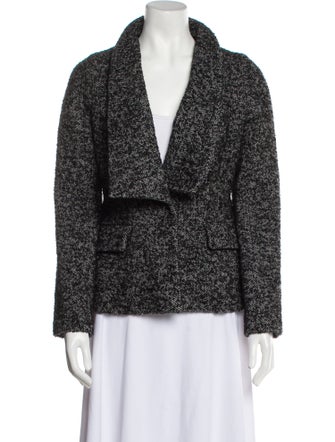 Christian Dior Virgin Wool Tweed Pattern Blazer