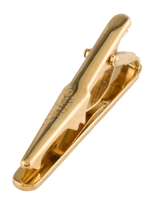 Christian Dior Vintage Two-Tone Tie Bar