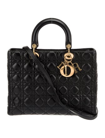 Christian Dior Cannage Lady Dior Large