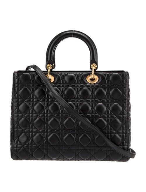 Christian Dior Cannage Lady Dior Large