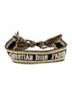 Christian Dior Fabric J'ADior Bangle Bracelet