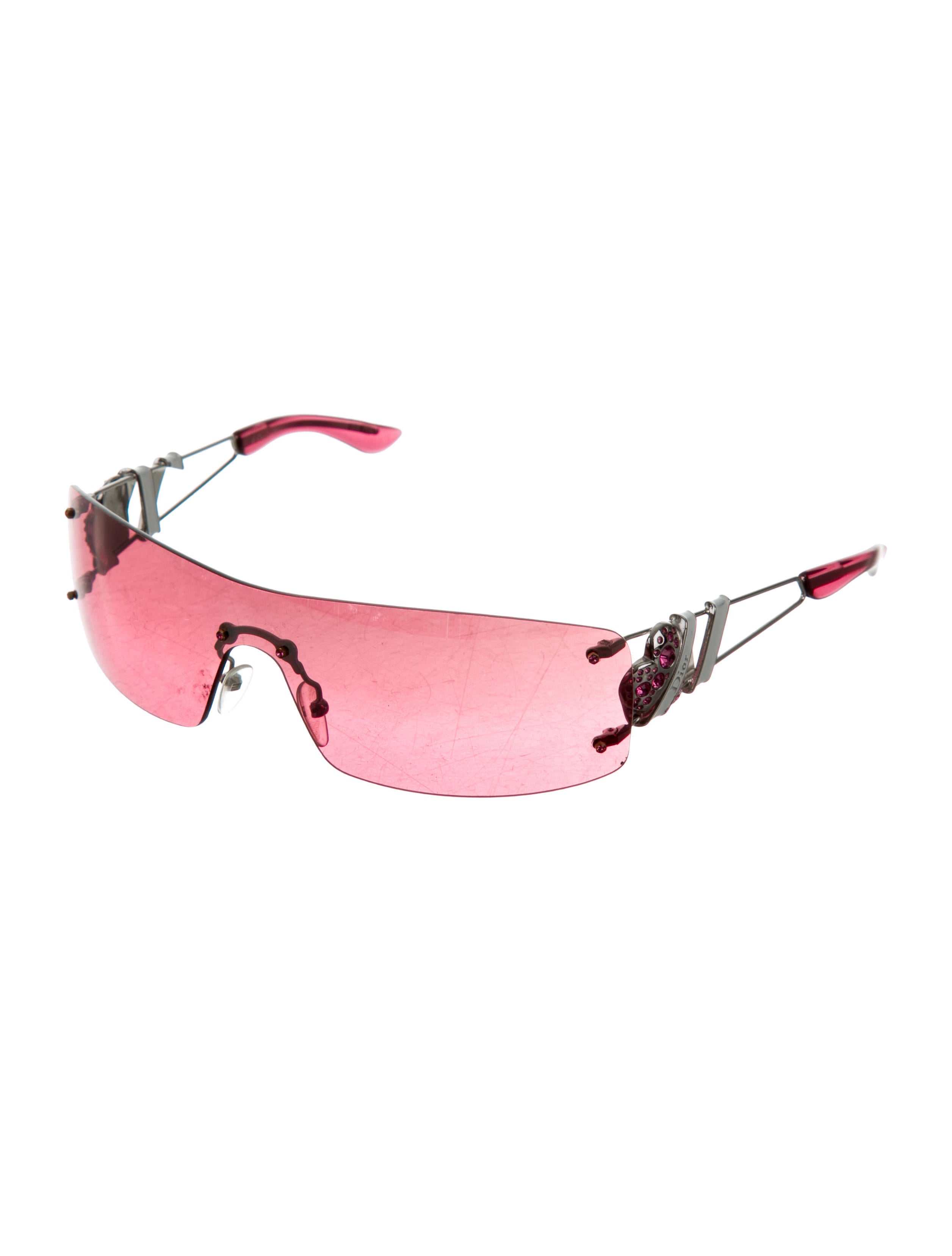 Christian Dior Heart Core Shield Sunglasses - Pink Sunglasses