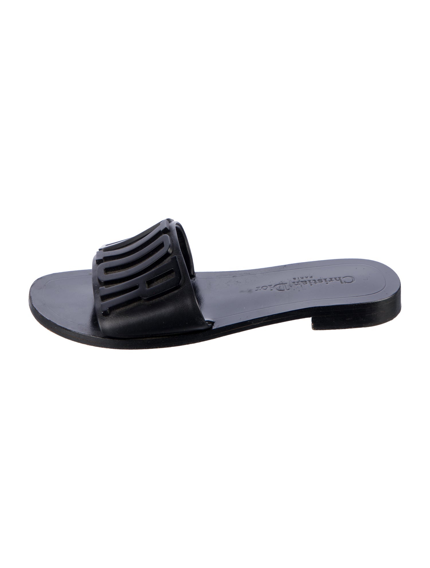 Christian Dior Leather Slides