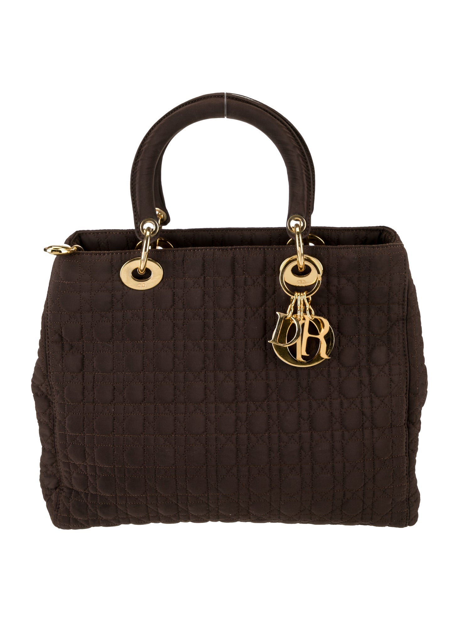 Christian Dior Cannage Top Handle Bag Medium