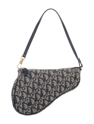 Christian Dior Diorissimo Saddle Pochette