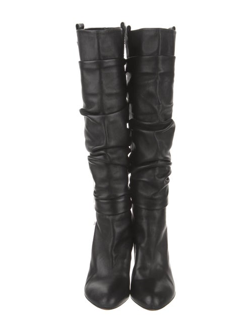 Christian Dior Leather Slouch Boots