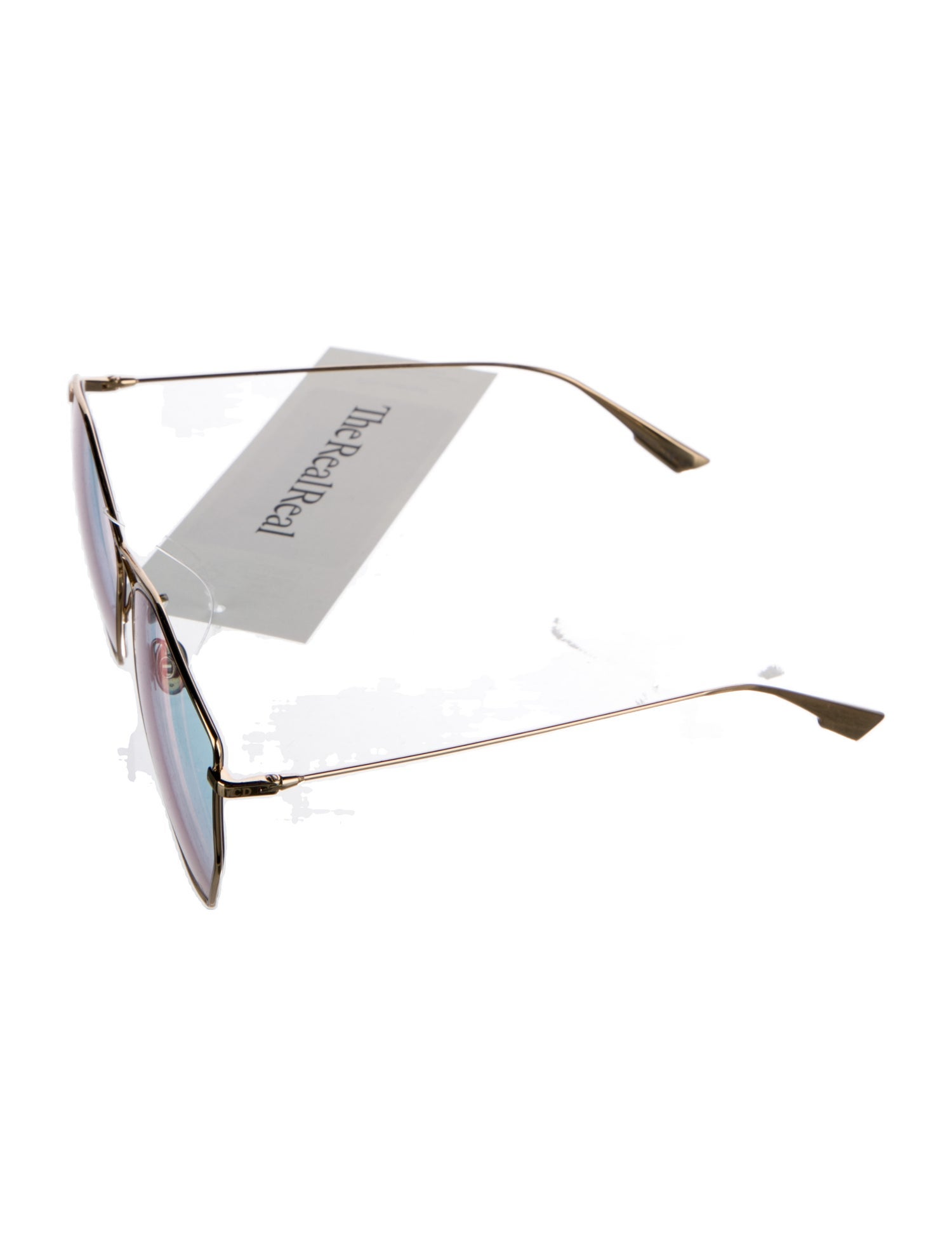 Christian Dior Cat-Eye Mirrored Sunglasses