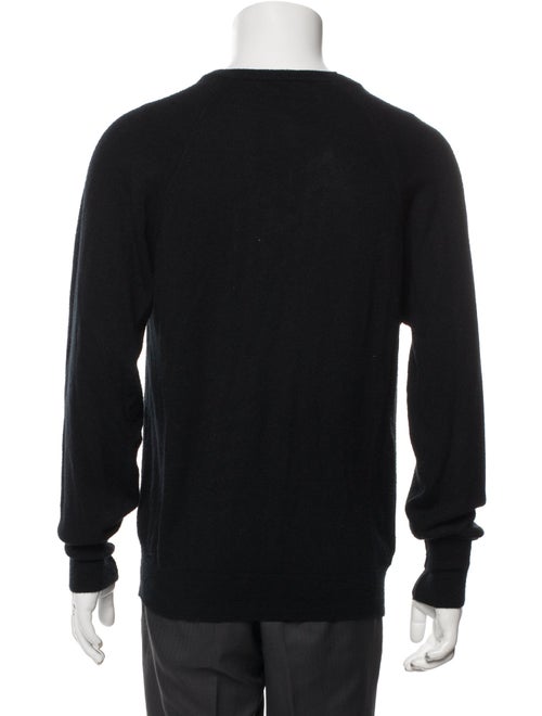 Christian Dior V-Neck Long Sleeve Pullover