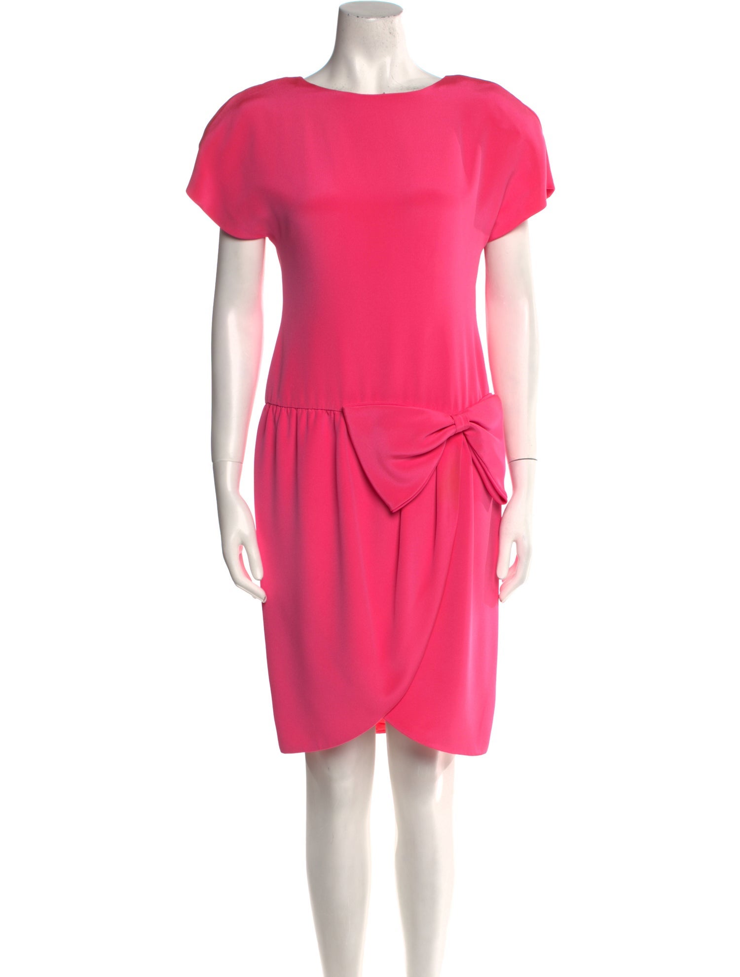 Christian Dior Silk Knee-Length Dress