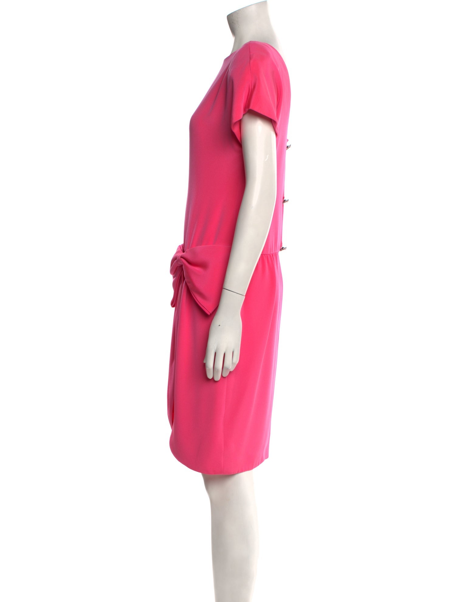 Christian Dior Silk Knee-Length Dress