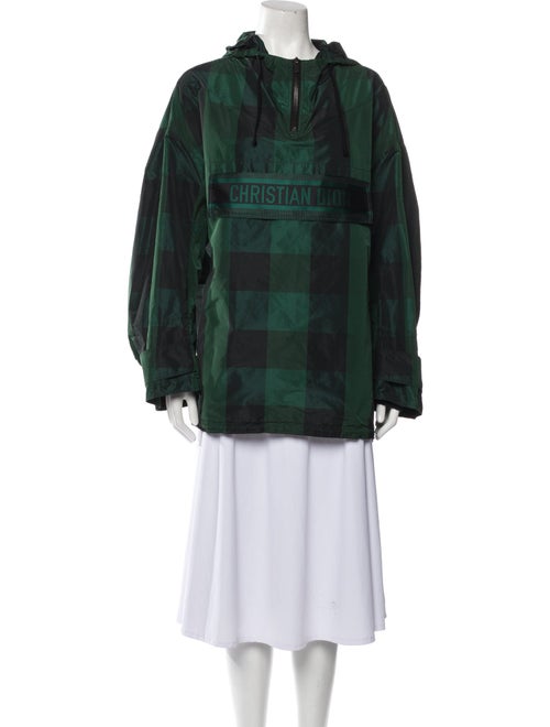 Christian Dior Graphic Print Mock Neck Sweatshirt