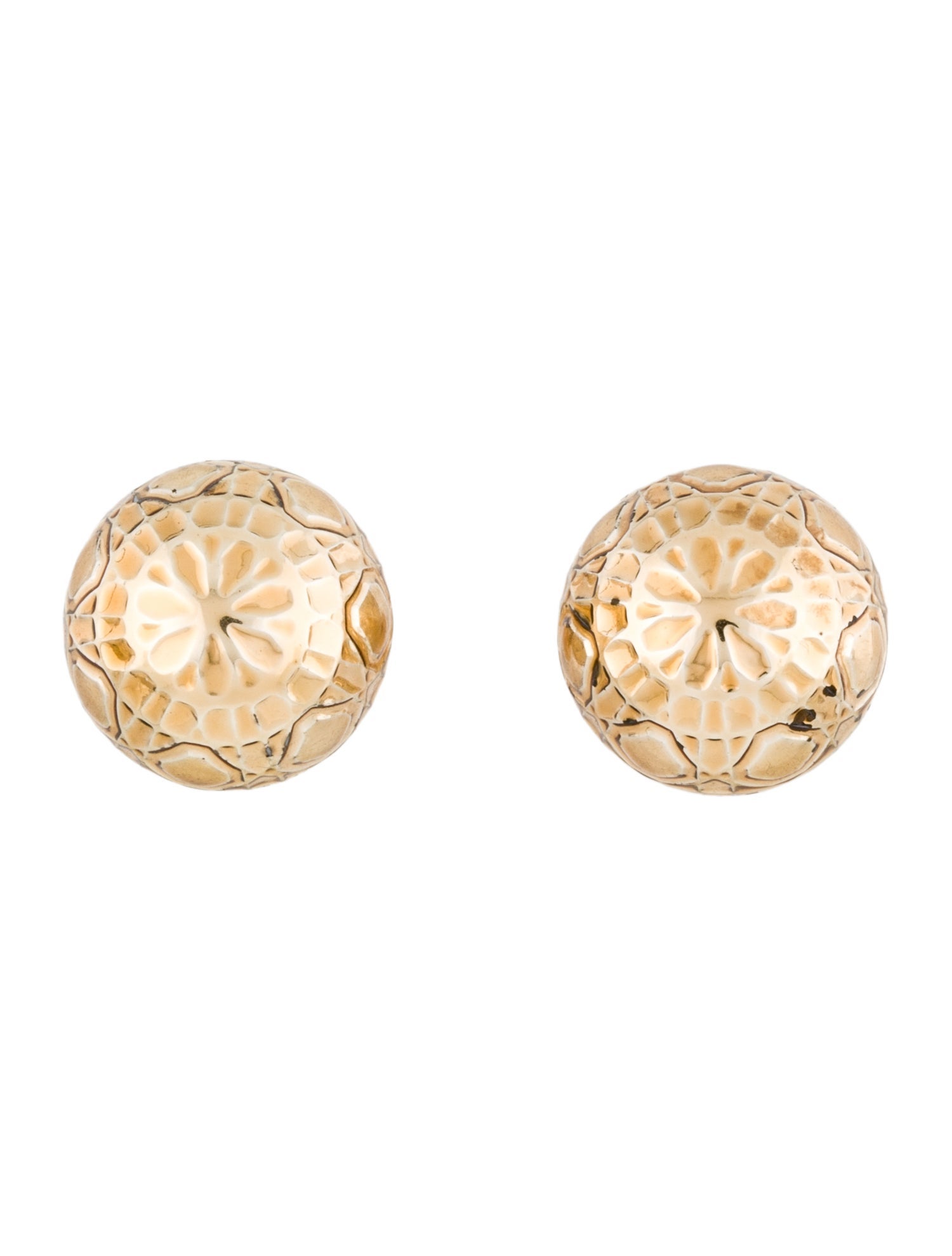 Christian Dior Cannage Tribales Earrings