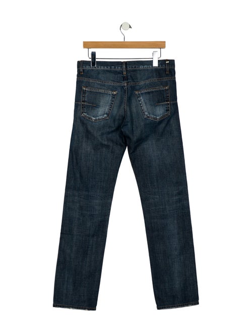 Christian Dior Mid-Rise Straight Leg Jeans