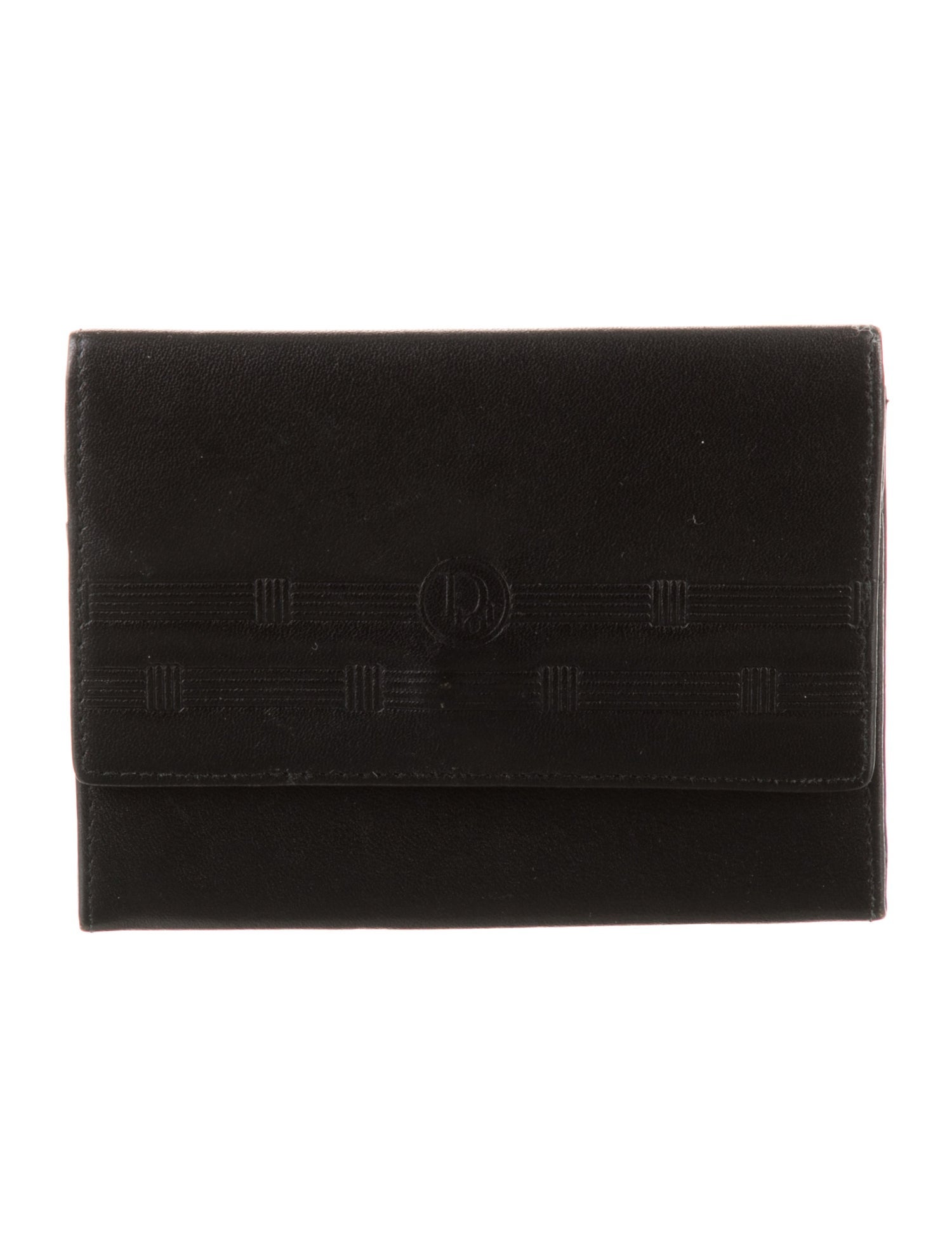 Christian Dior Vintage Leather Trifold Wallet