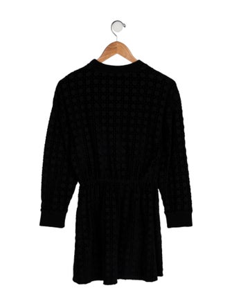Christian Dior Kid Girls' Long Sleeve Casual Dress