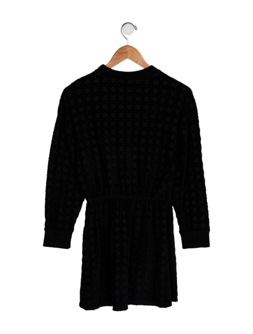 Christian Dior Kid Girls' Long Sleeve Casual Dress
