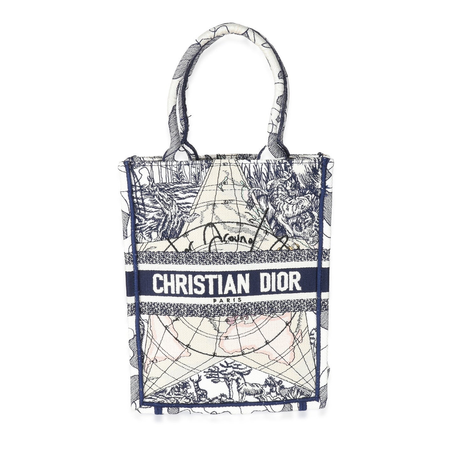 Christian Dior Canvas Book Mini