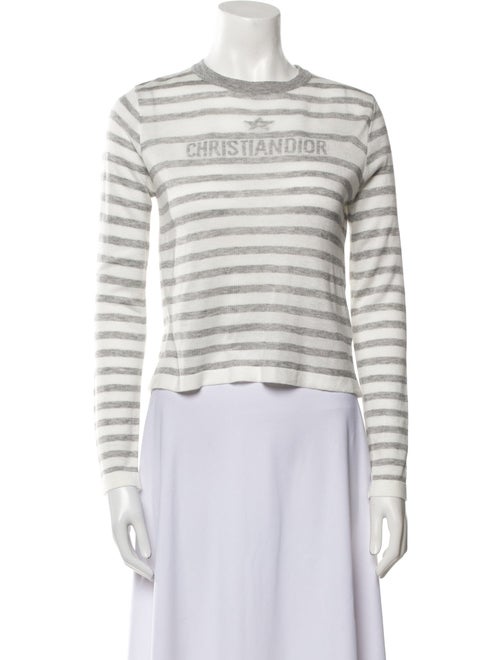 Christian Dior Mohair Striped Sweater