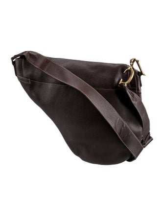 Christian Dior Leather Saddle Large