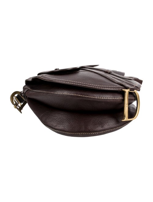 Christian Dior Leather Saddle Large