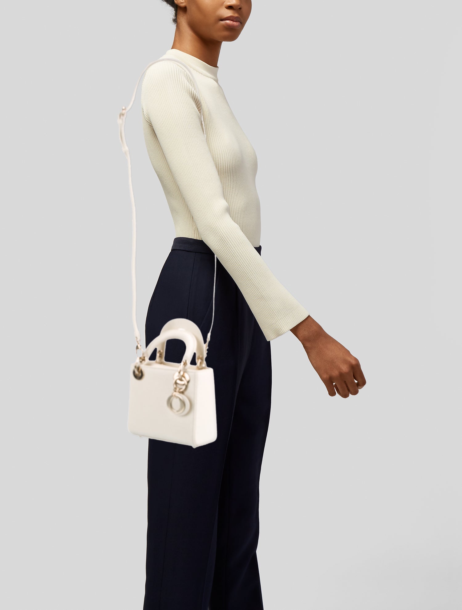 Christian Dior Leather Lady Dior Mini 2022