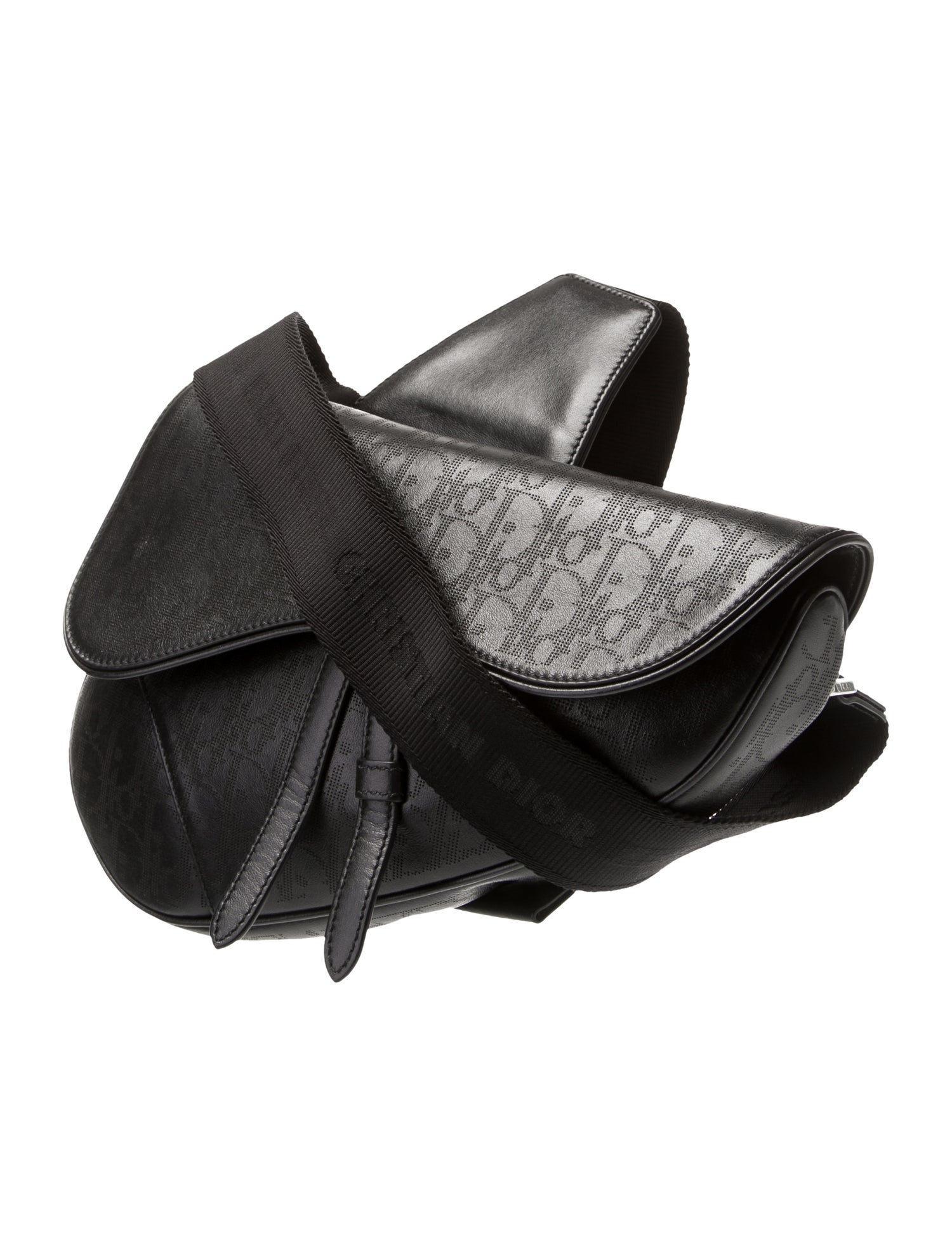 DIOR MEN Oblique Jacquard Christian Dior Saddle 2022