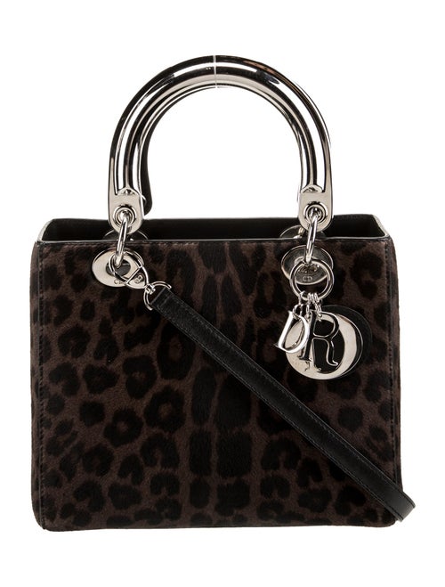 Christian Dior Ponyhair Top Handle Bag