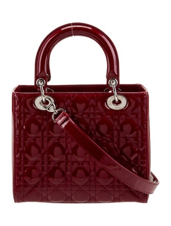 Christian Dior Cannage Top Handle Bag Medium