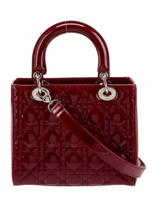 Christian Dior Cannage Top Handle Bag Medium