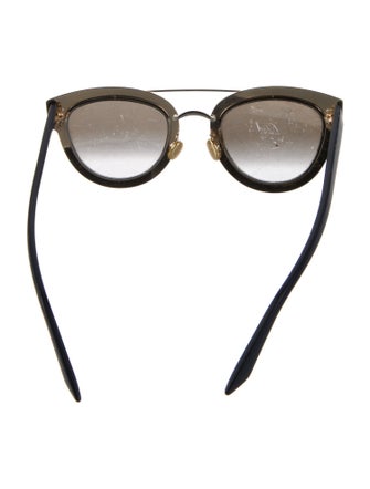 Christian Dior Round Gradient Sunglasses