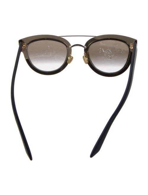Christian Dior Round Gradient Sunglasses