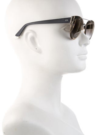 Christian Dior Round Gradient Sunglasses