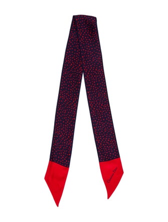 Christian Dior Silk Printed Bandeau