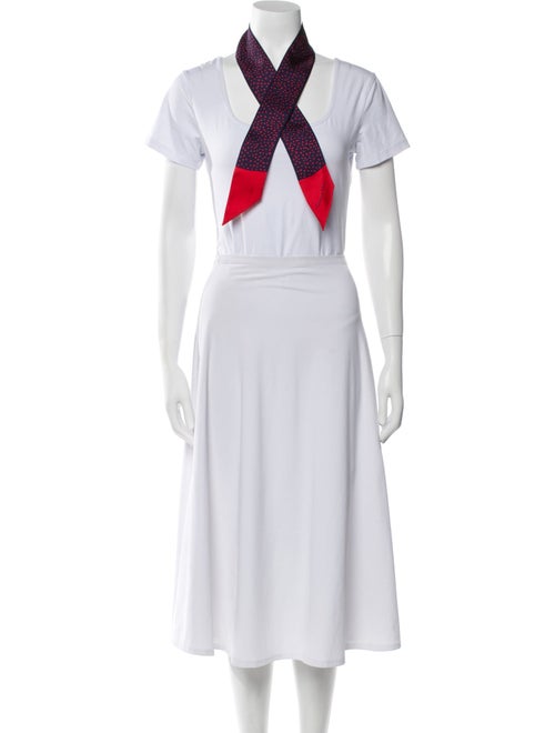 Christian Dior Silk Printed Bandeau