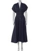Christian Dior V-Neck Long Dress