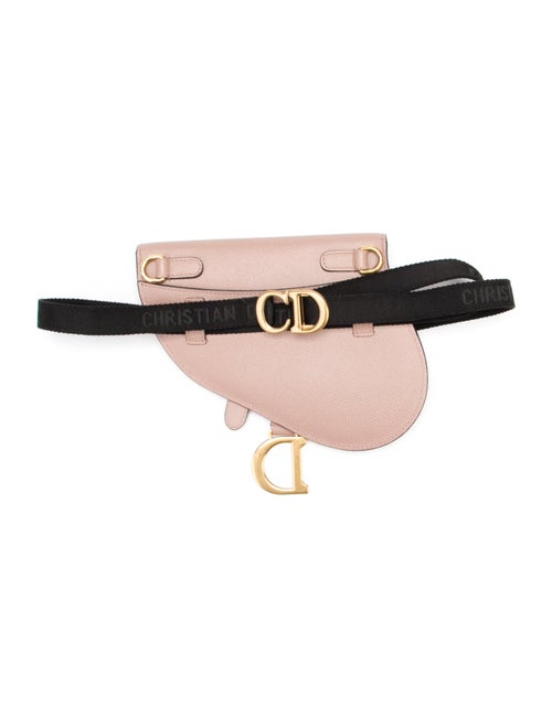 Christian Dior Leather Saddle