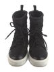 Christian Dior Leather Lace-Up Boots