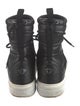 Christian Dior Leather Lace-Up Boots
