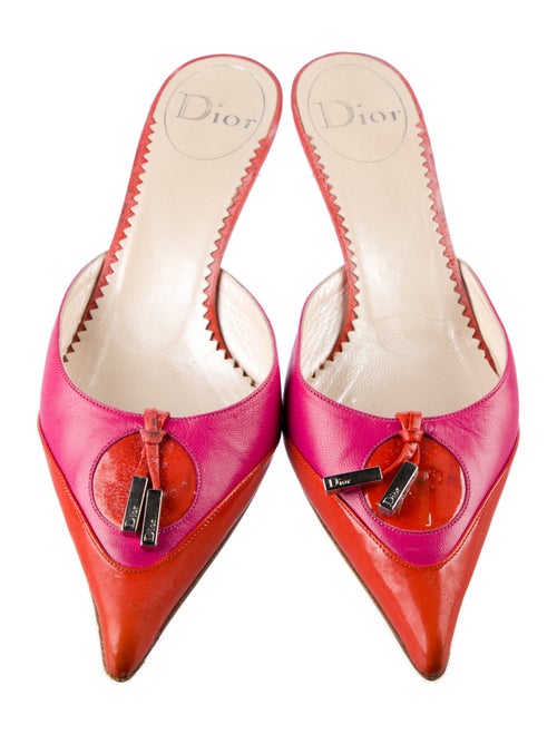 Christian Dior Leather Mules