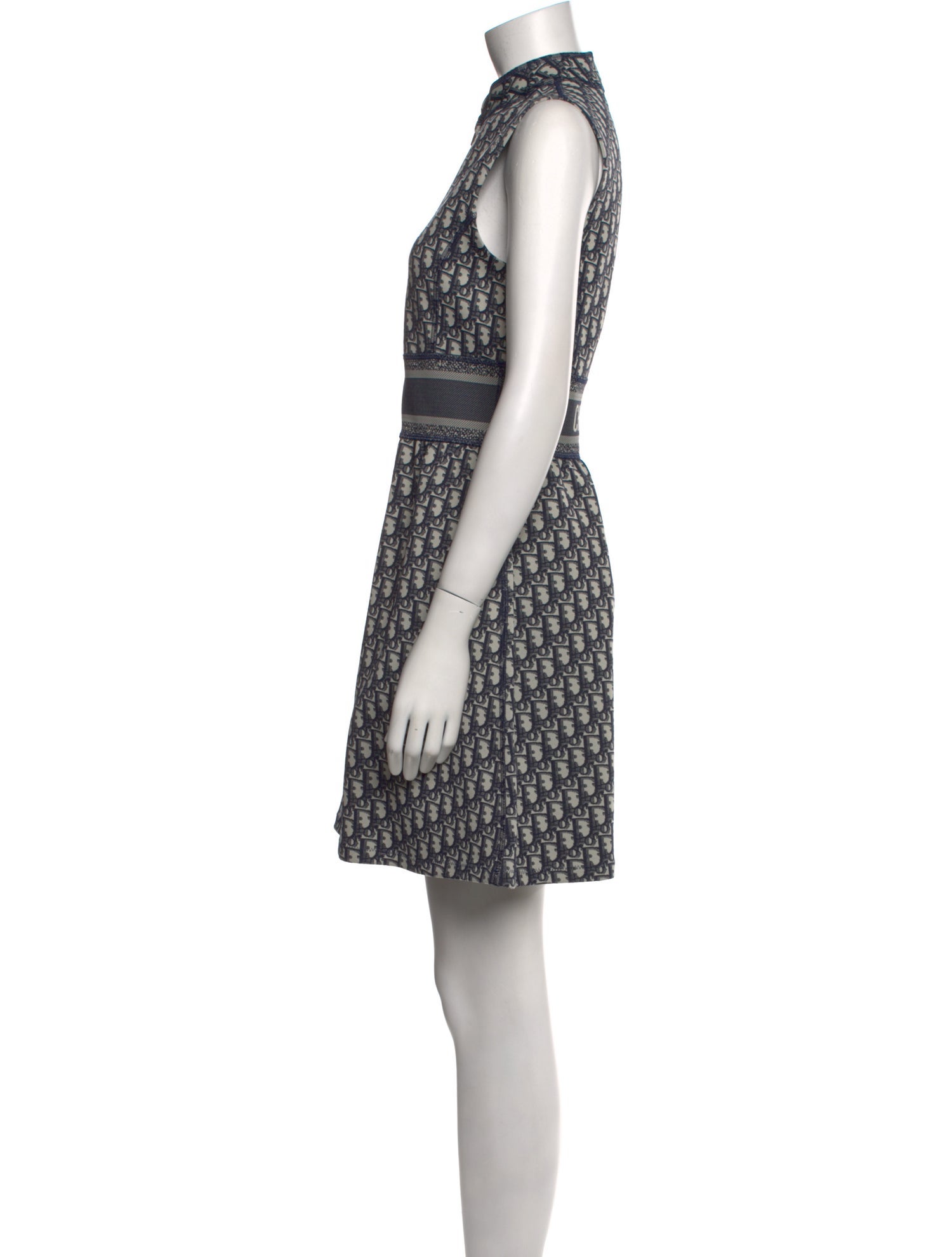 Christian Dior Printed Mini Dress w/ Tags