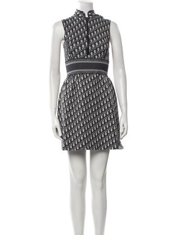Christian Dior Dresses Oblique Mini Dress Us2, Fr34 | M
