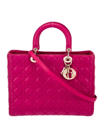 Christian Dior Cannage Lady Dior Large