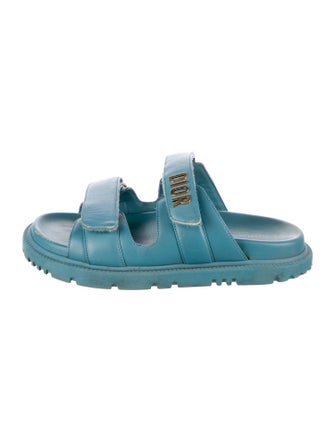 Christian Dior Leather Slides