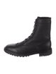 Christian Dior Diorunit Leather Combat Boots