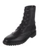 Christian Dior Diorunit Leather Combat Boots