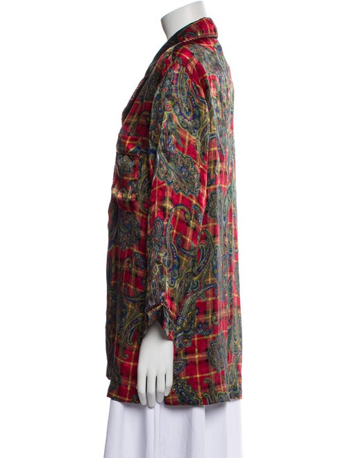 Christian Dior Paisley Print Pajamas